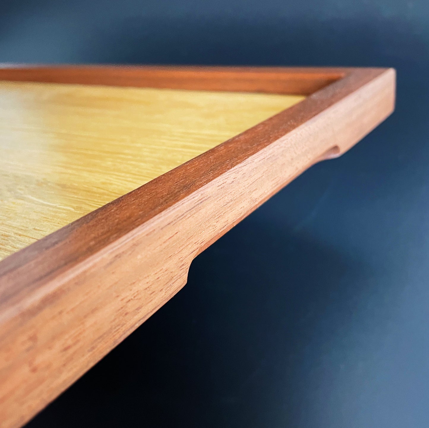 Walnut & Oak Serving Tray