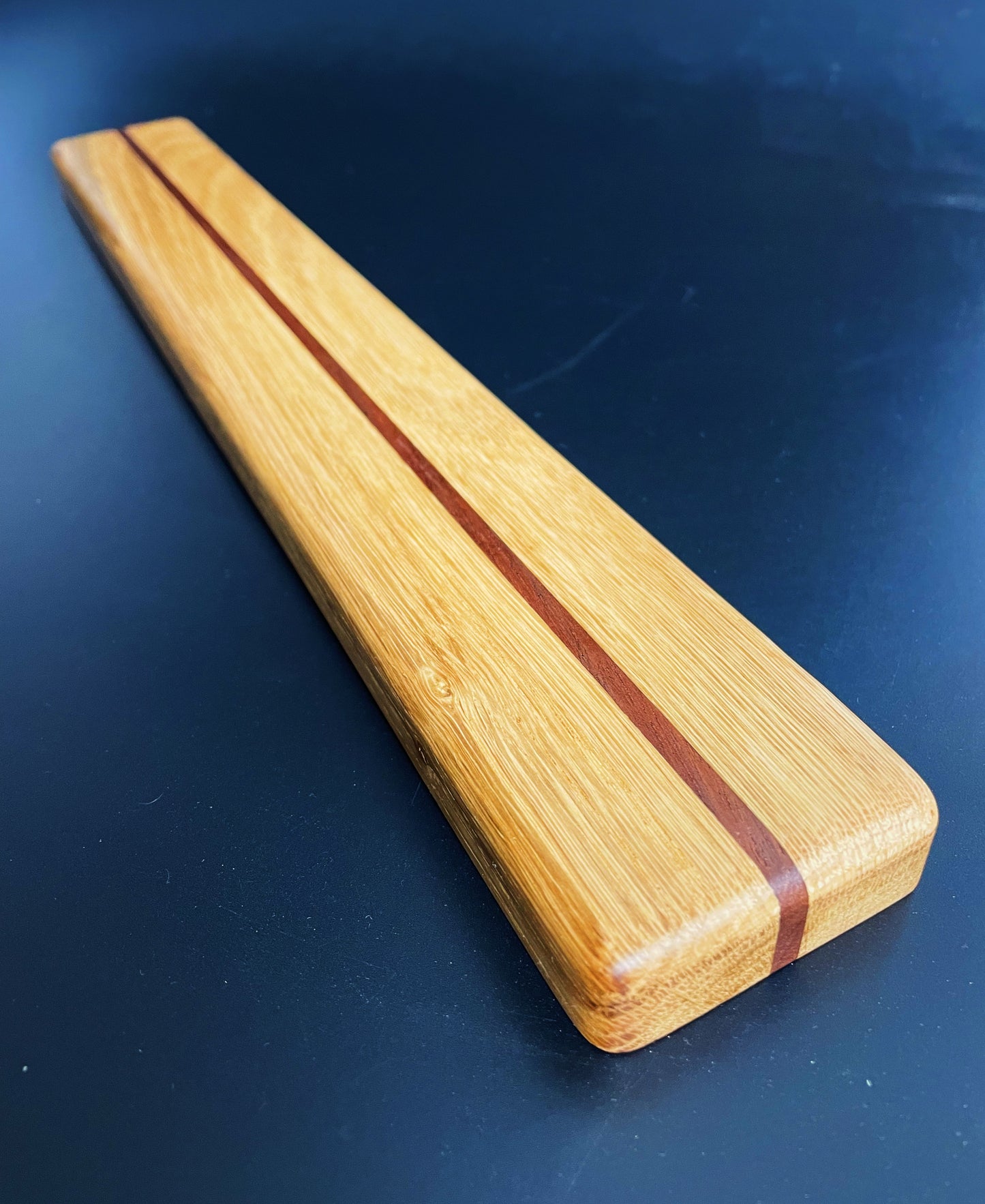 Oak & Walnut Keyboard Wrist Support