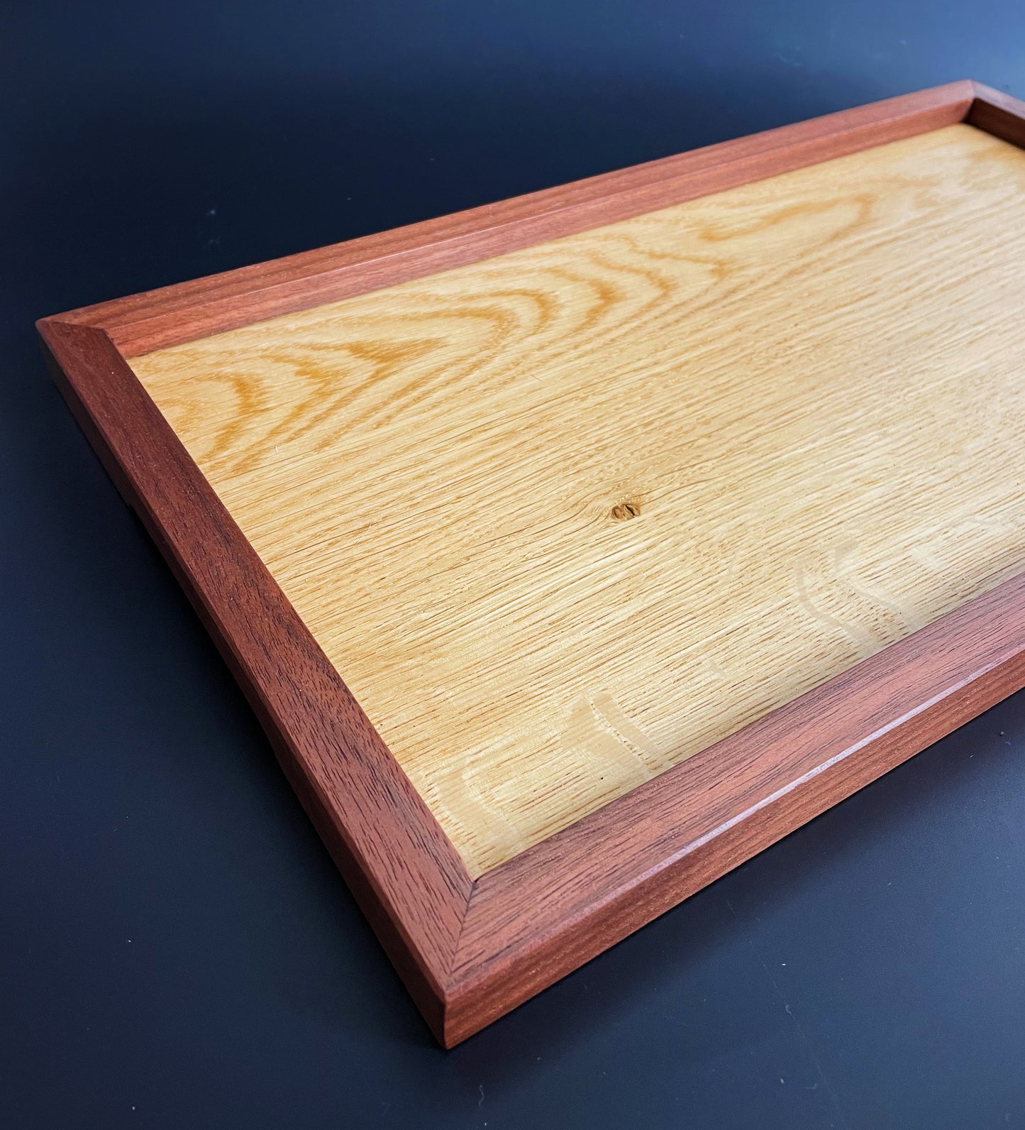 Walnut & Oak Serving Tray