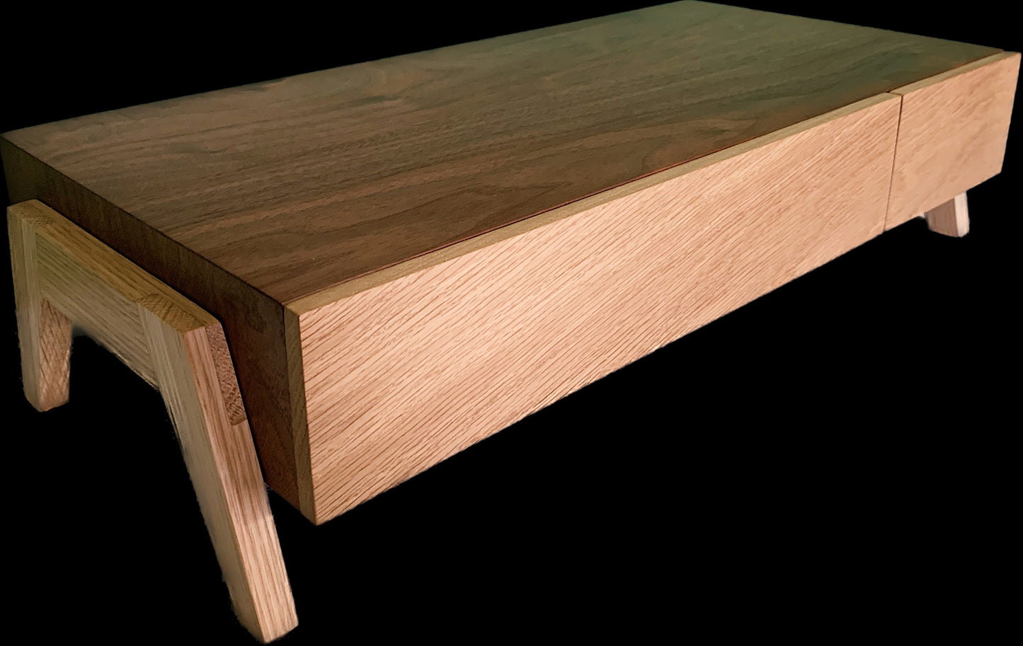 Computer Screen Stand with Drawers