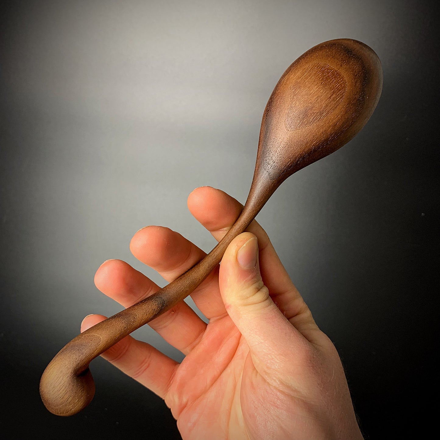 Walnut Serving Spoon
