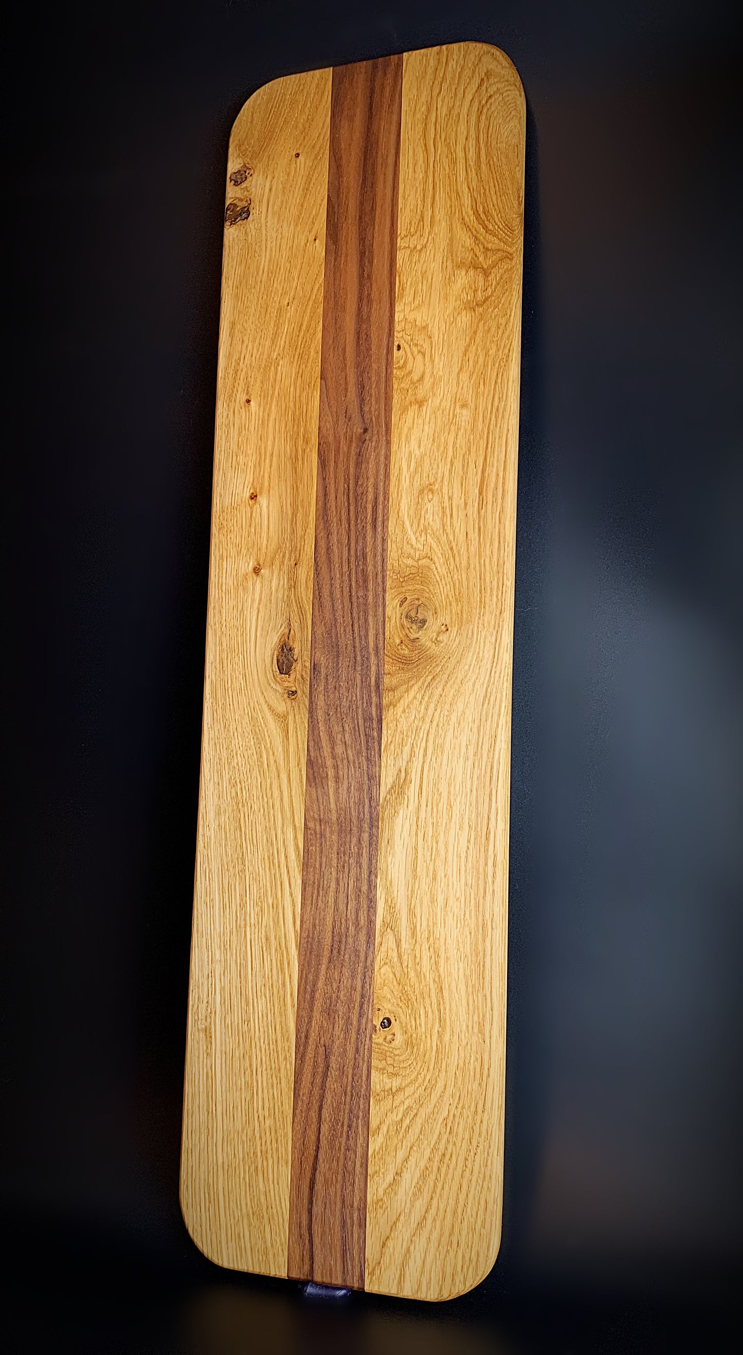Large Oak & Walnut Serving Board