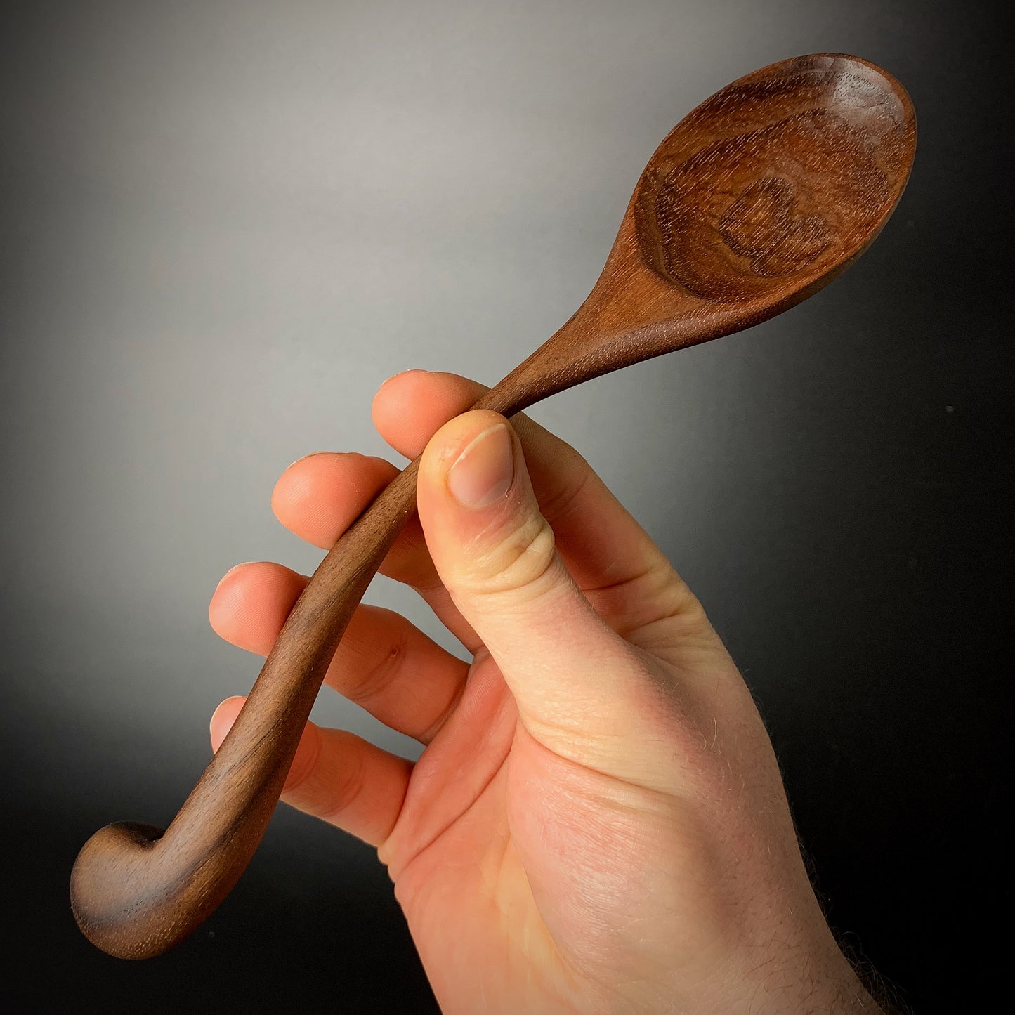 Walnut Serving Spoon