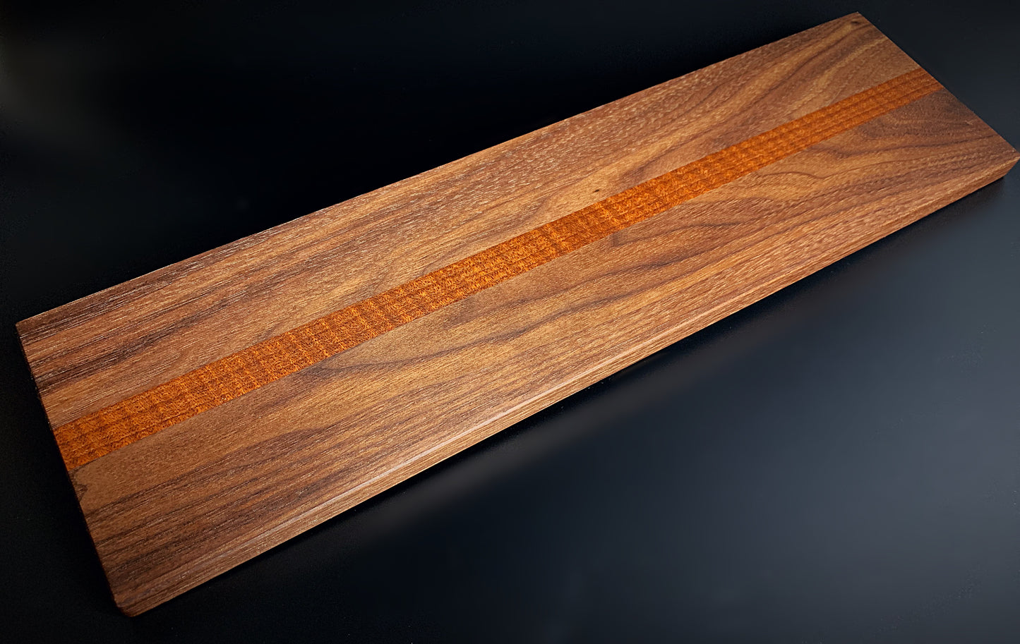 Serving Charcuterie Board - Reclaimed Walnut and Flamed Maple