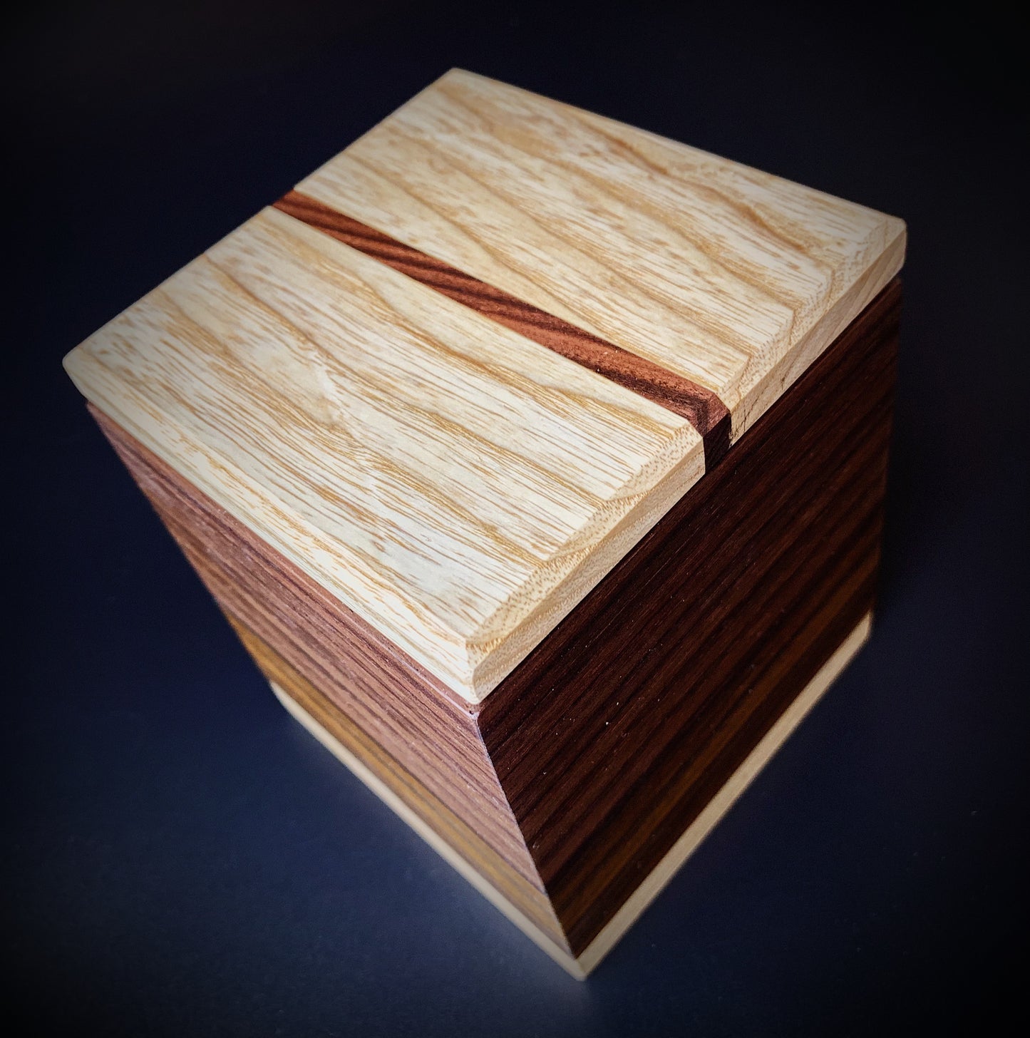 Rosewood & Ash Box - Reclaimed Guitar Wood