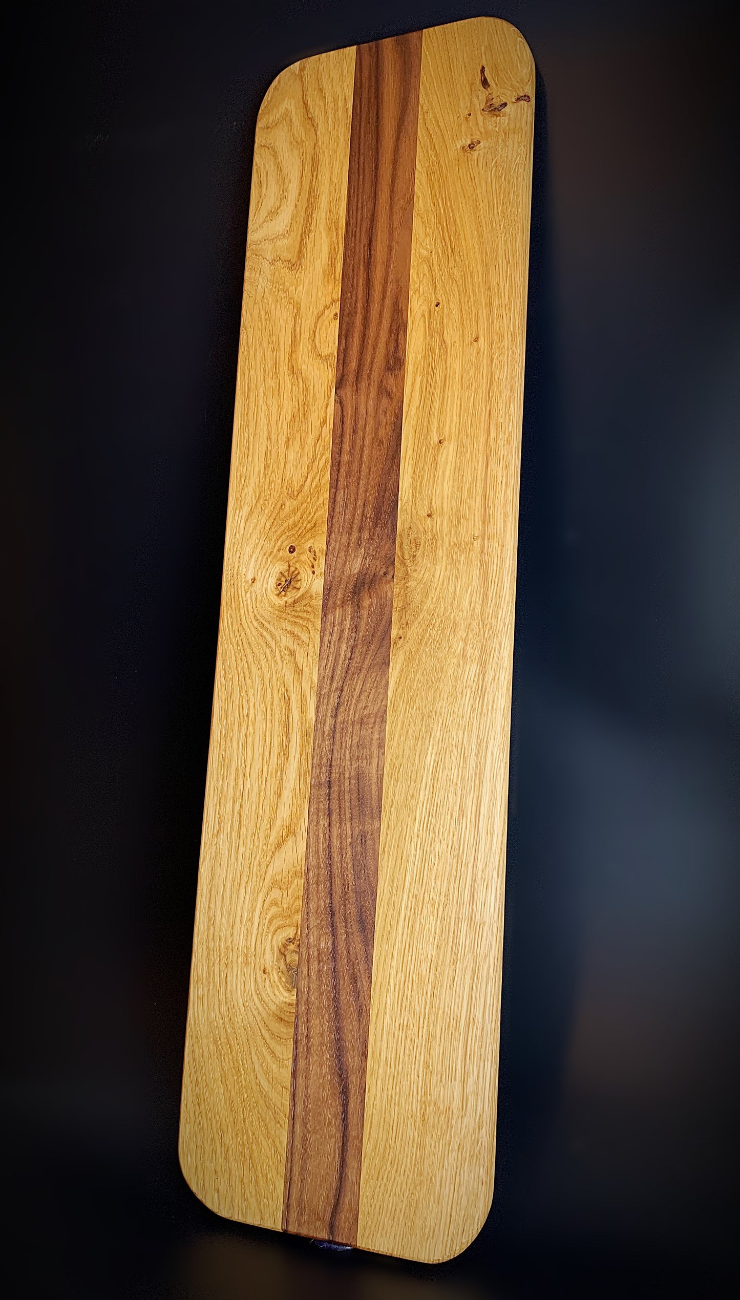 Large Oak & Walnut Serving Board