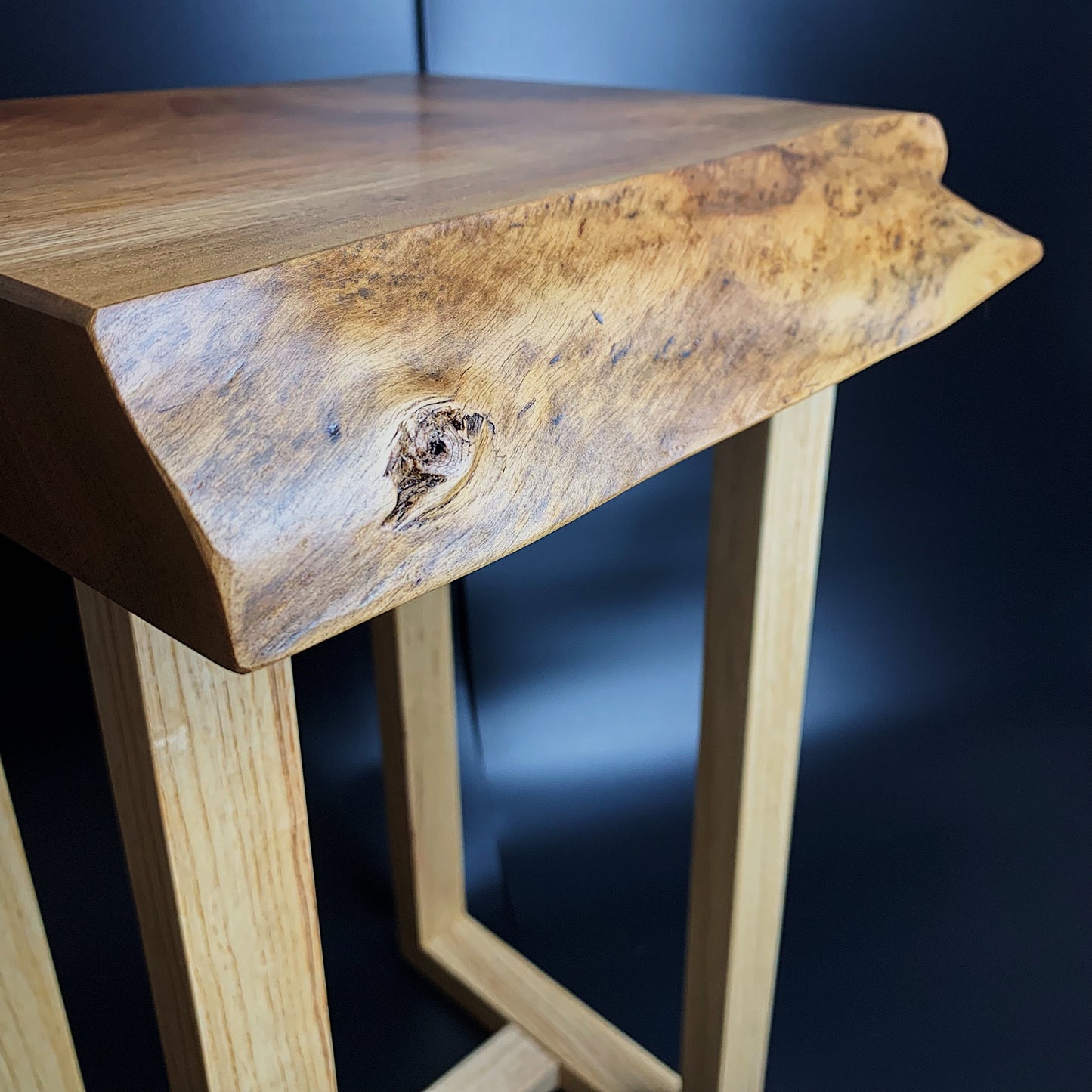 Walnut & Ash Side Table