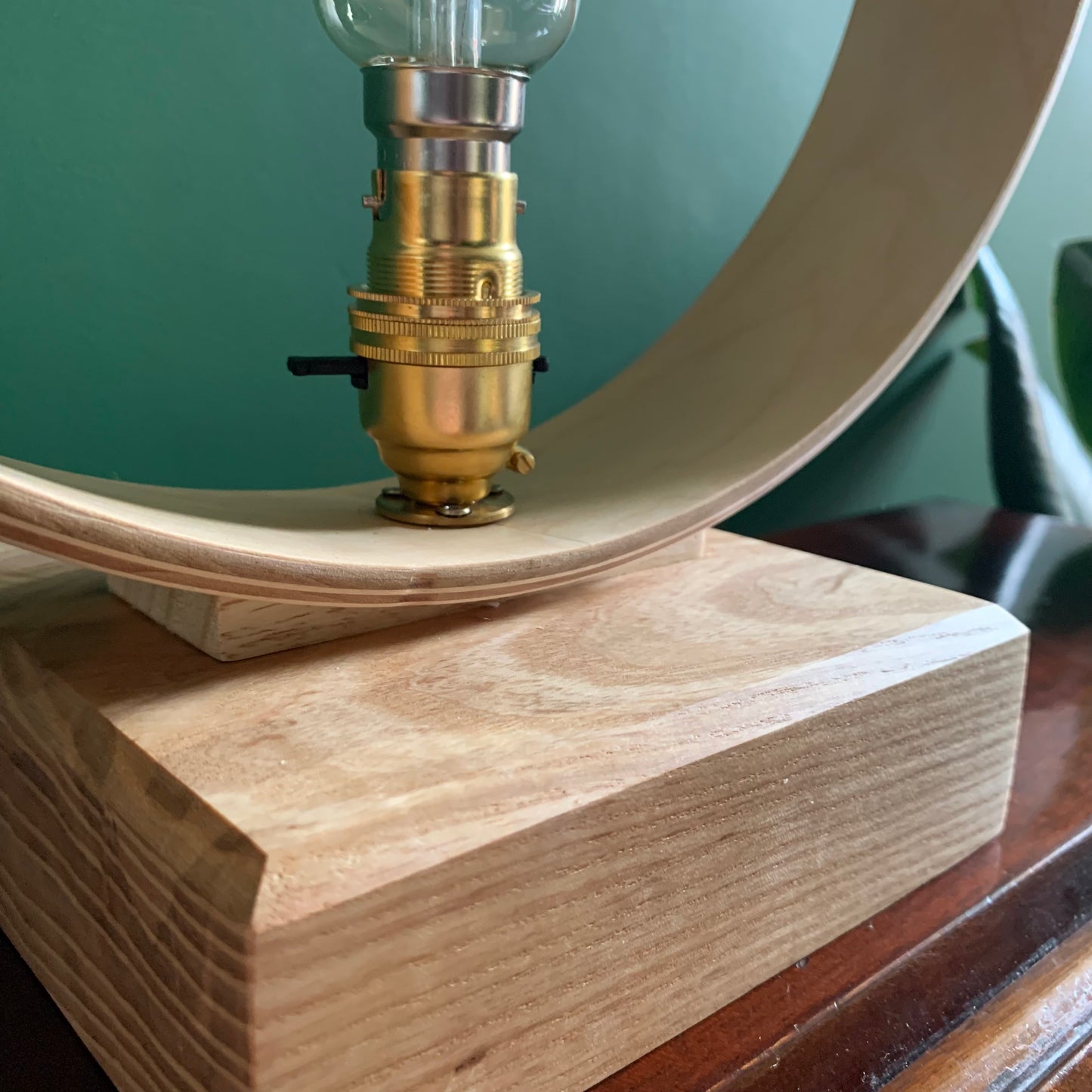 Reclaimed Drum Rim Lamp
