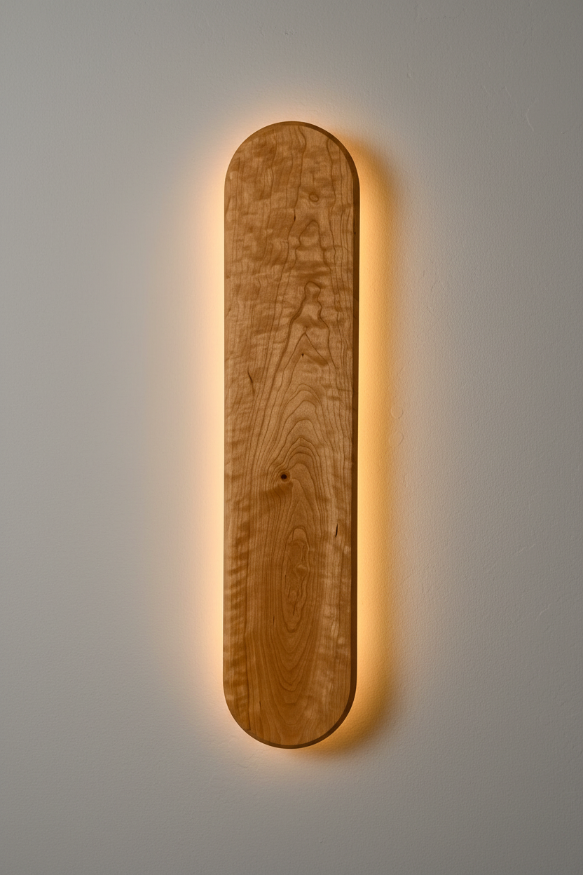 Rippled Cherry Wall Lamp