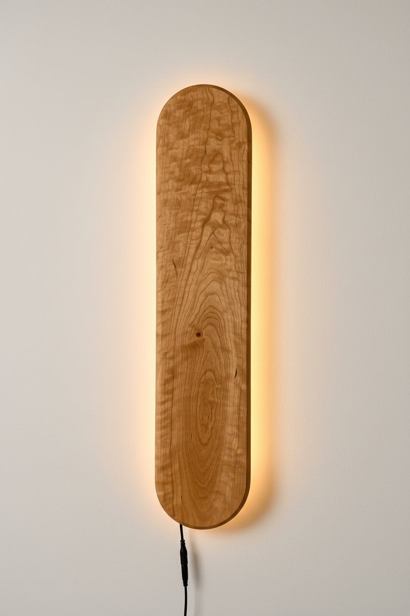 Rippled Cherry Wall Lamp