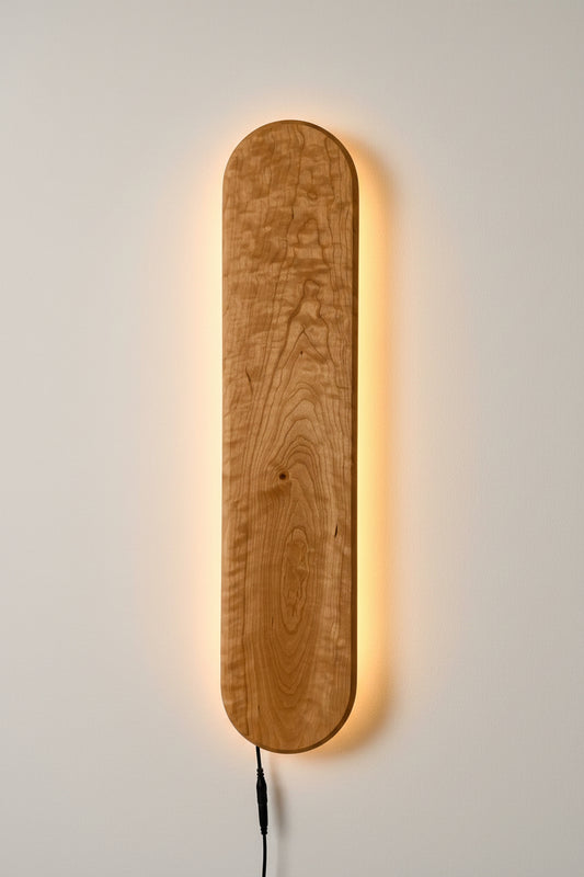 Rippled Cherry Wall Lamp