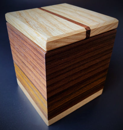 Rosewood & Ash Box - Reclaimed Guitar Wood