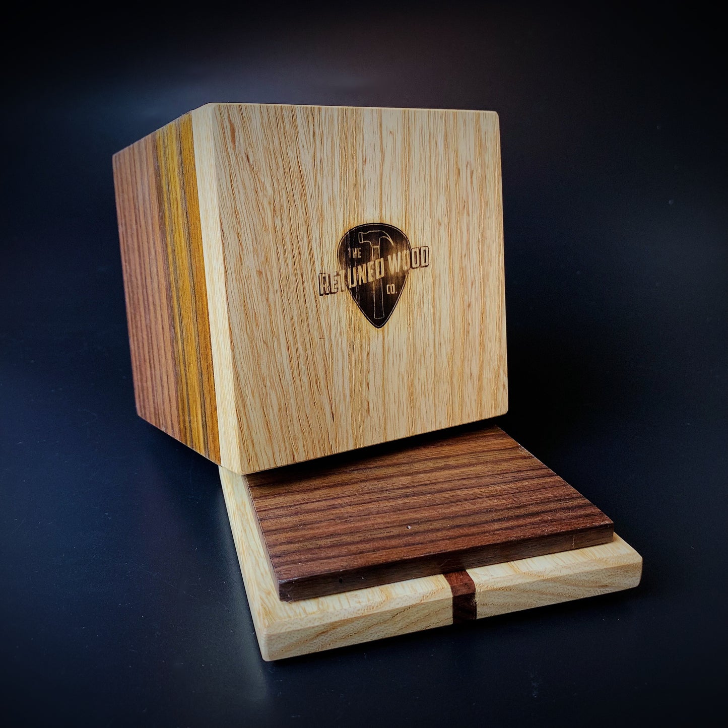 Rosewood & Ash Box - Reclaimed Guitar Wood