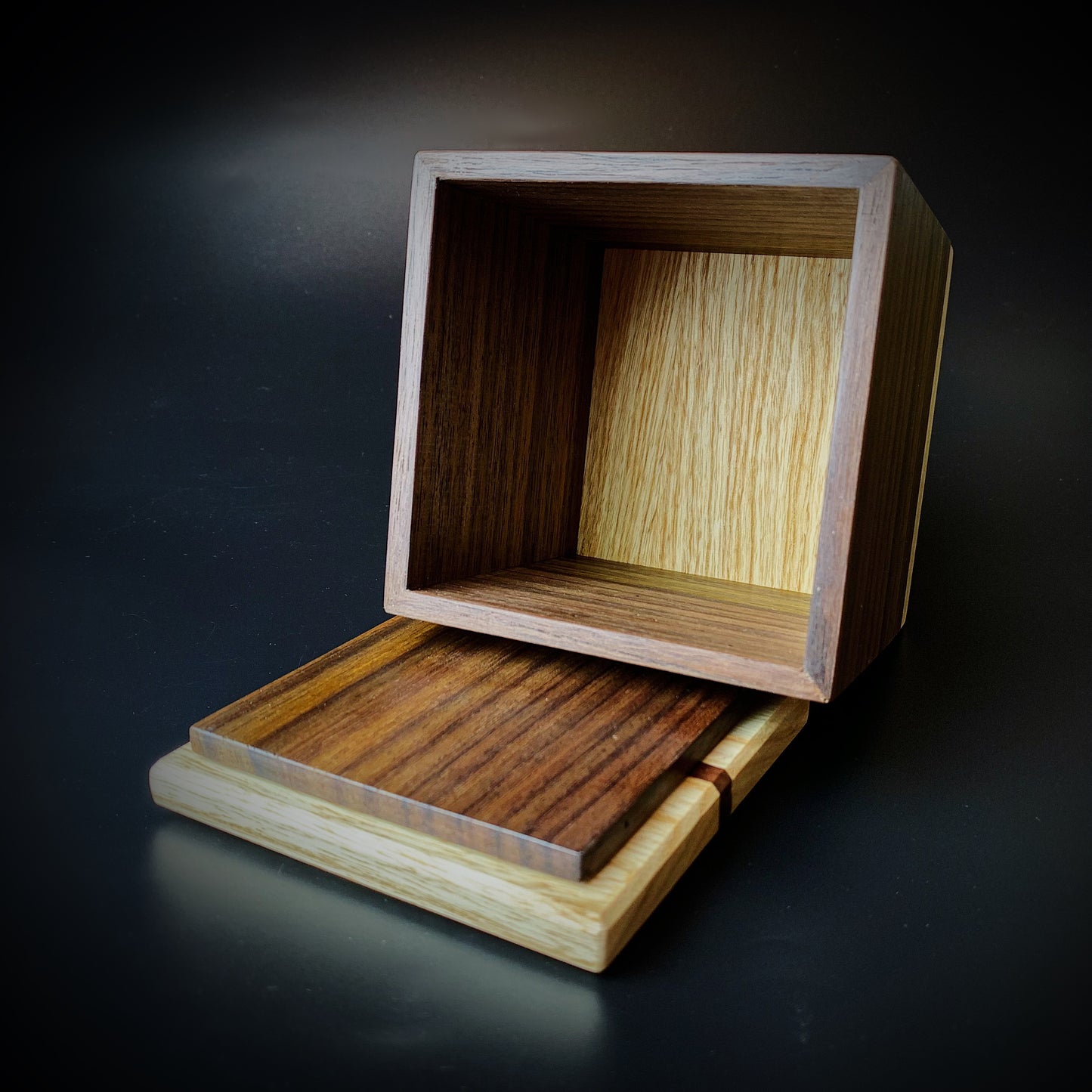 Rosewood & Ash Box - Reclaimed Guitar Wood